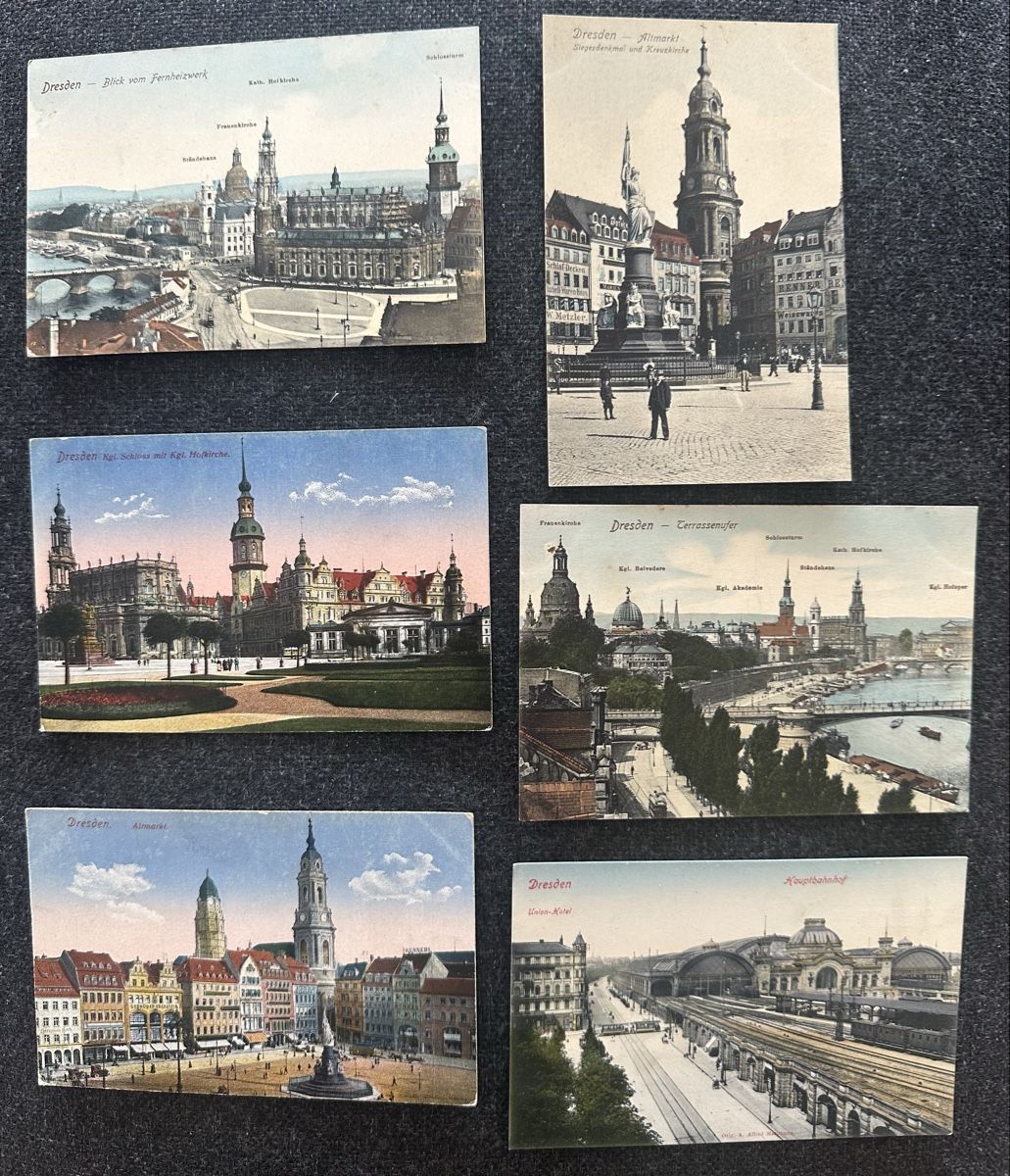 Ansichtskarten: Dresden 5 AK ungelaufen Lot2 – Gebraucht aus Wettingen von Phibras