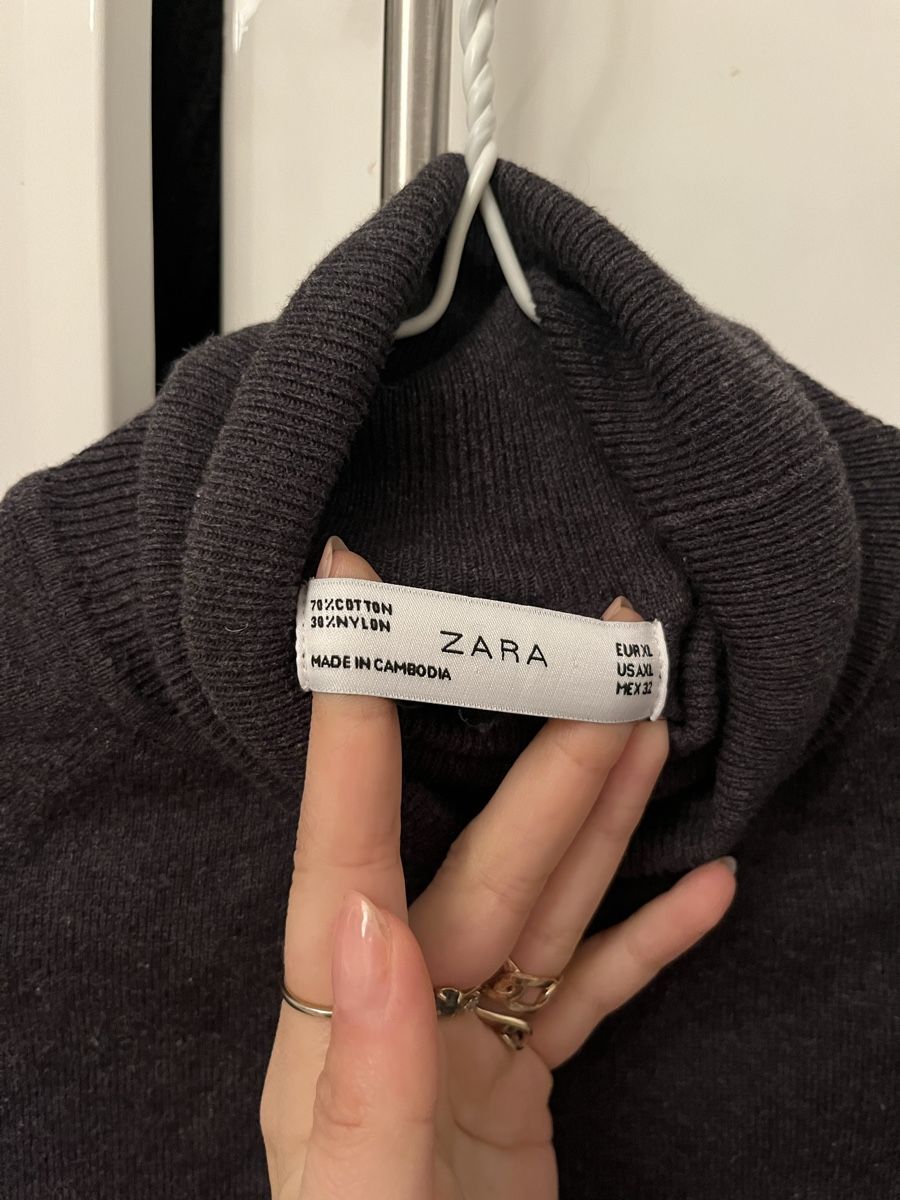 Zara Maglioni & Felpe: Pull Zara en coton à col roulé en S – Nuovo (secondo la descrizione) da Aigle venduto da sow_m7gm 6