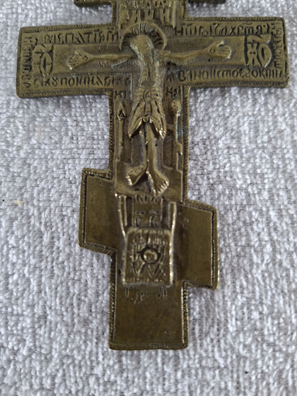 Sculture & Statue: Bronze Kreuz Russland, Vitrinenobjekt – Usato da Grindelwald venduto da carro5 2