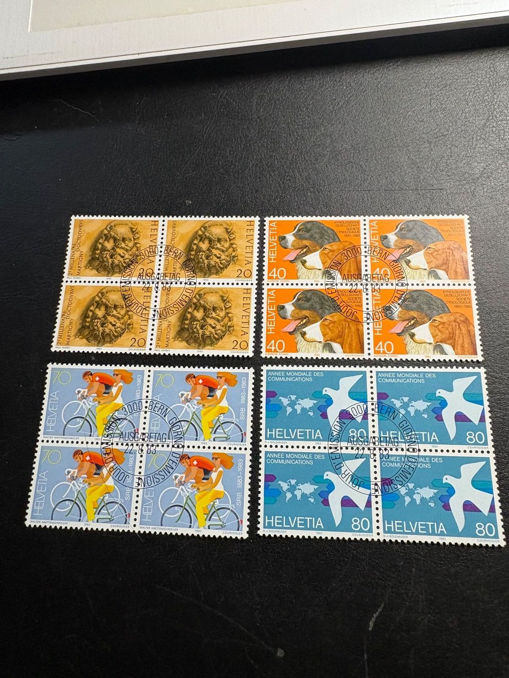 Alle Briefmarken: Werbemarken 1983 – Gebraucht aus Herzogenbuchsee von Hebu6