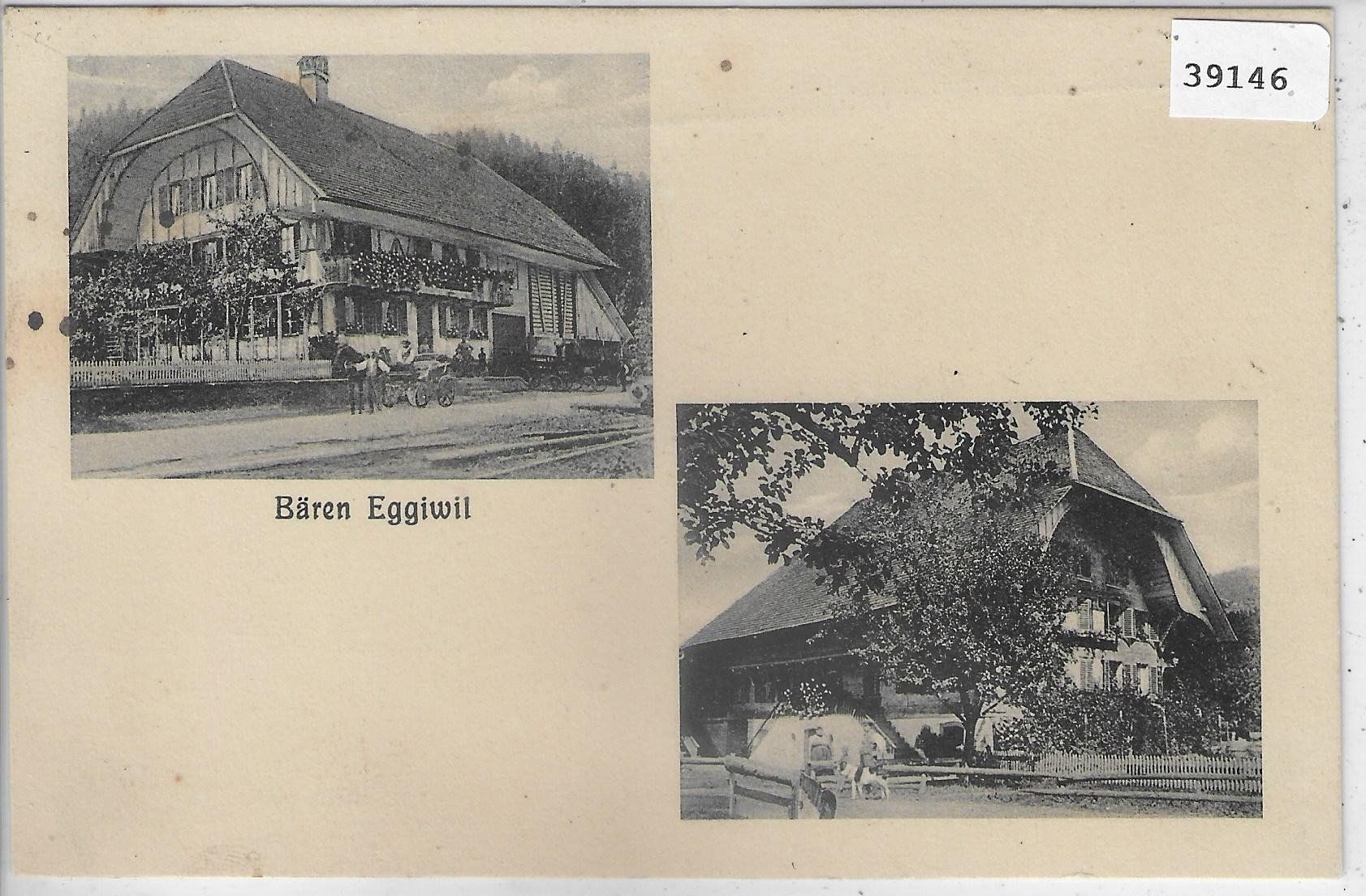 Cartoline postali: Eggiwil - Restaurant Bären – Usato da Ettingen venduto da Kartenplanet
