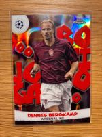 Topps Chrome Dennis Bergkamp Arsenal Joga Bonito
