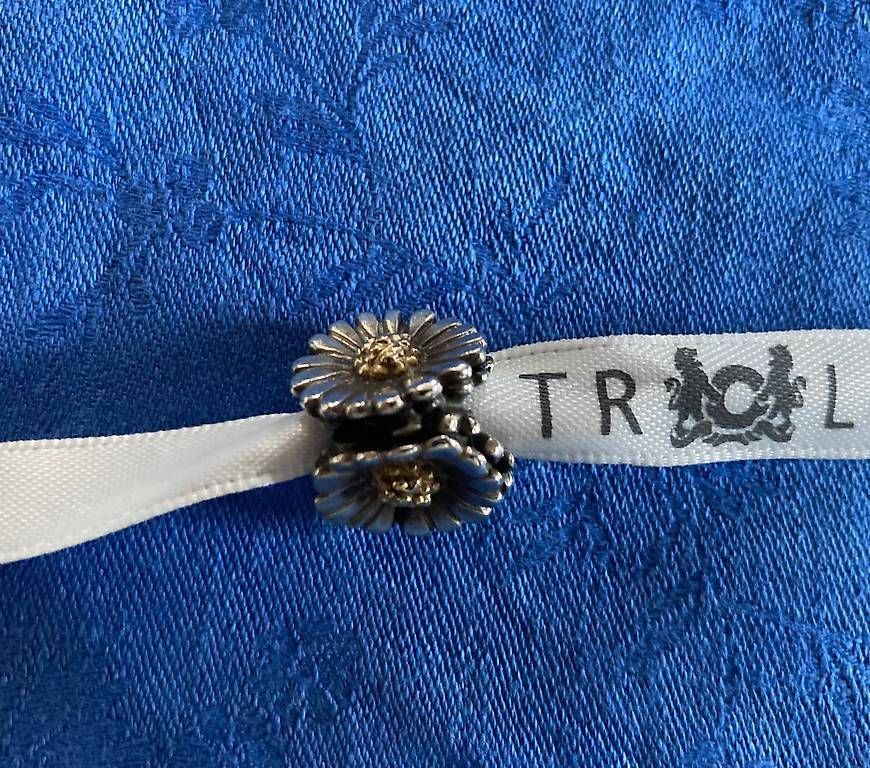 Anhänger: Trollbead Gänseblümchen Silber und Gold – Gebraucht aus Hermrigen von syl_q28y 3