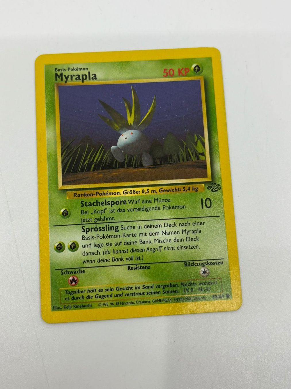 Pokémon Carte collezionabili: Pokemon-Karte Myrapla 58/64 – Usato da Herisau venduto da Seyashop1