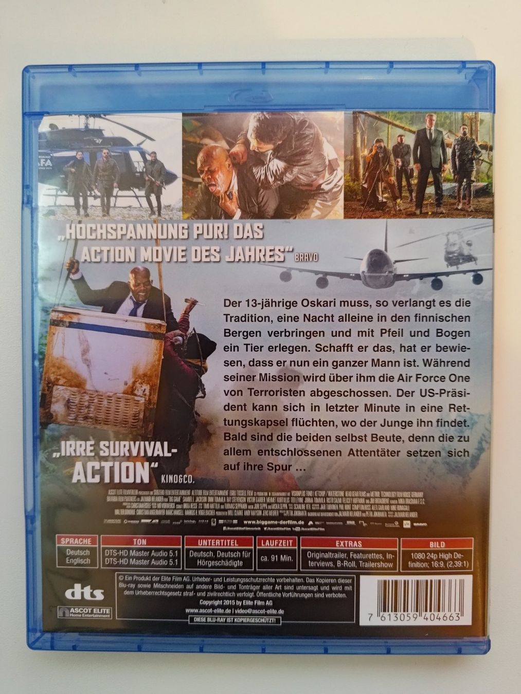 Alle DVDs: Big Game – Gebraucht aus Liestal von Kratzilla 2