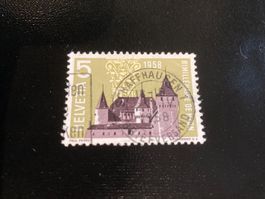 Schloss Nyon ZNr. 334 1958 Vollstempel Schaffhausen