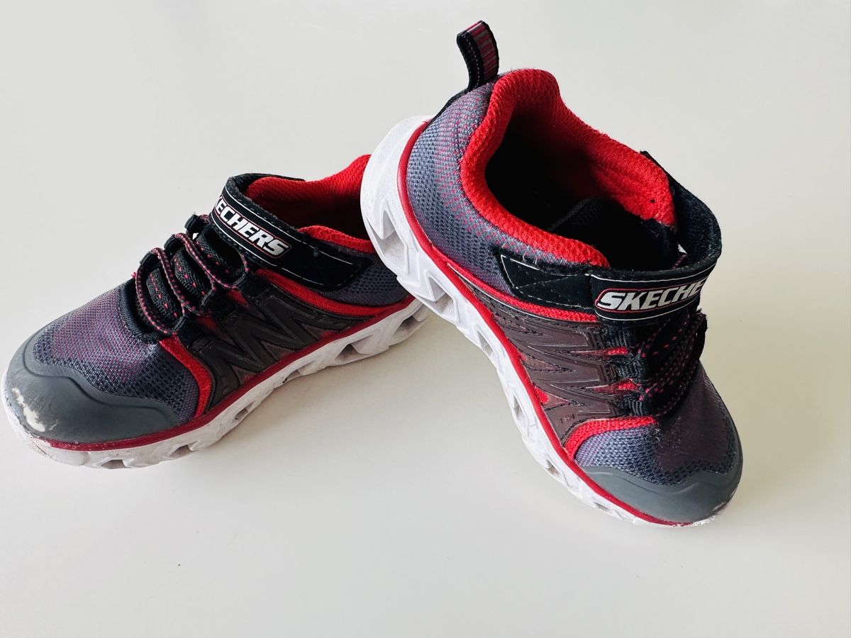 Skechers Schuhe für Jungen: Skechers Sneakers leuchtend Gr.25 – Gebraucht aus Meggen von kammann 2