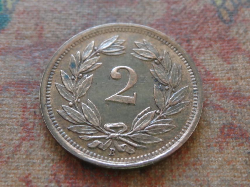 Tutti le monete: 2 Rp. 1928  (C) – Usato da Romanel-sur-Lausanne venduto da Swift13 1