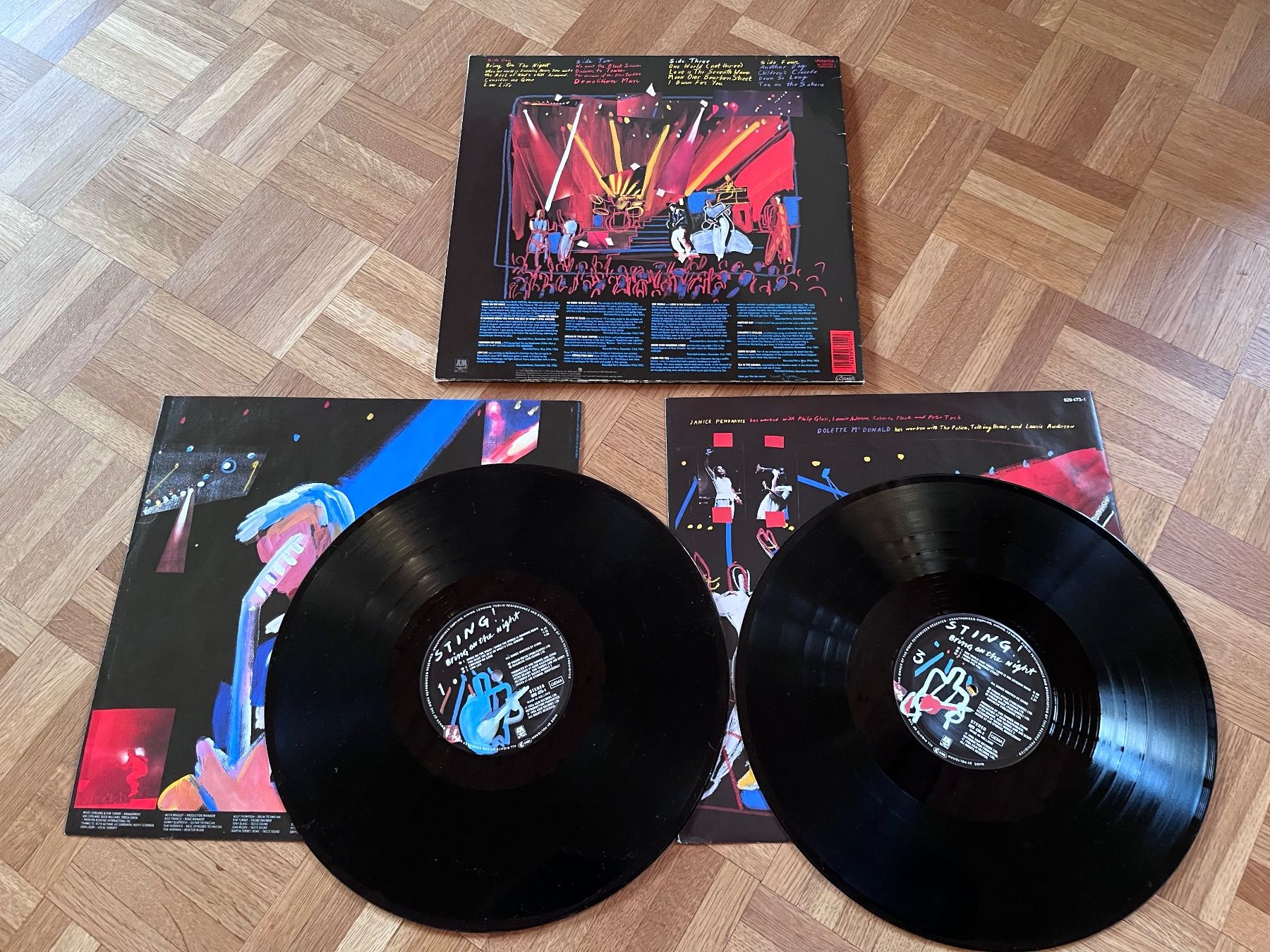 Schallplatten: Sting - Bring on the Night / DLP – Gebraucht aus Giebenach von Wurlitzer70 1