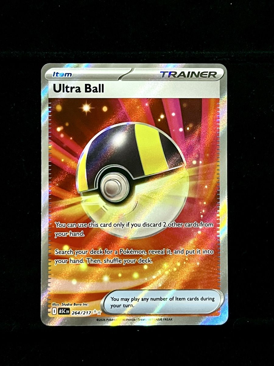 Pokémon Carte collezionabili: Ultra Ball 264/217 ASC ab 1.- – Nuovo (secondo la descrizione) da Cham venduto da stellarsky