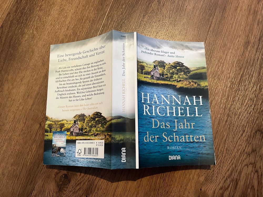 Hannah Richell: Das Jahr der Schatten - Roman (Gebraucht) in Ruggell ...