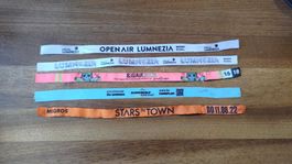 Diverse Festival Bändel / Festivalbändel (Lumnezia) ab 1.-