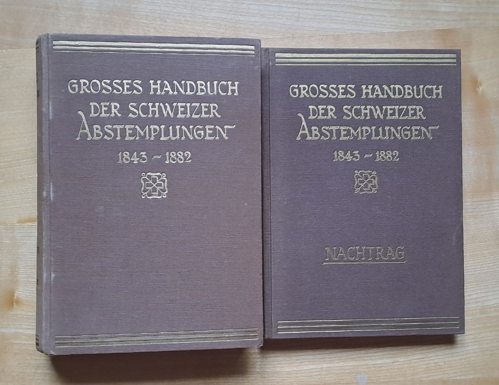 Bücher: Handbuch Schweizer Abstemplungen 1843-1882 - Philatelie – Gebraucht aus Trogen von Limboo