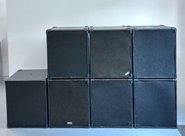 Grosses Stoll Audio PA Set inkl. Amping