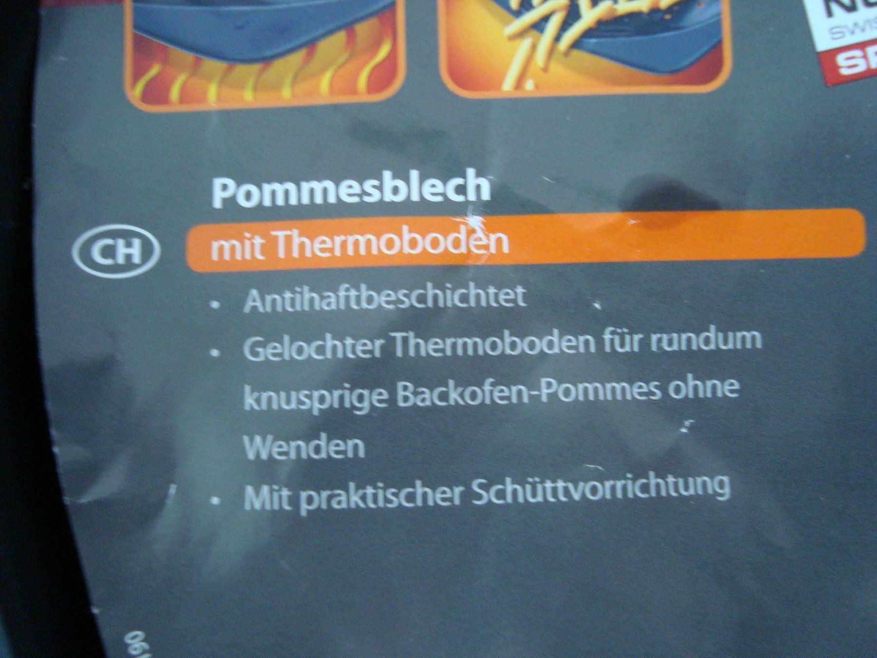 Cucine complete: Kitchenware Pommes- Backblech mit Thermoboden & Antihaft – Nuovo e nell'imballaggio originale da Zollbrück venduto da Turner5 1