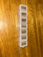 Nützliche Medikamentenbox für Tabletten für jeden Wochentag