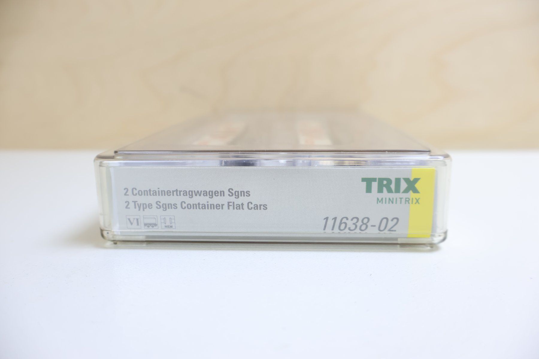 Trix Trains électriques: Minitrix 2 x SBB COOP Containerwagen - Set 11638-02 – D'occasion à Winterthur par Monstera 5