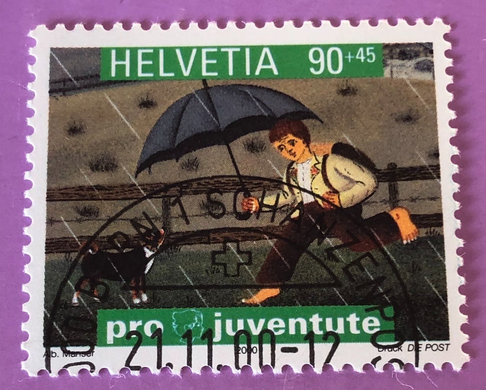 Tutti i francobolli: Nr.J358 mit ET Stempel Bern – Usato da Aarau venduto da Billa007
