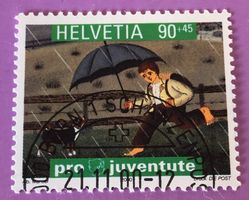 Nr.J358 mit ET Stempel Bern