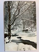 Winterlandschaft mit Bach, gelaufen nach Constantinople