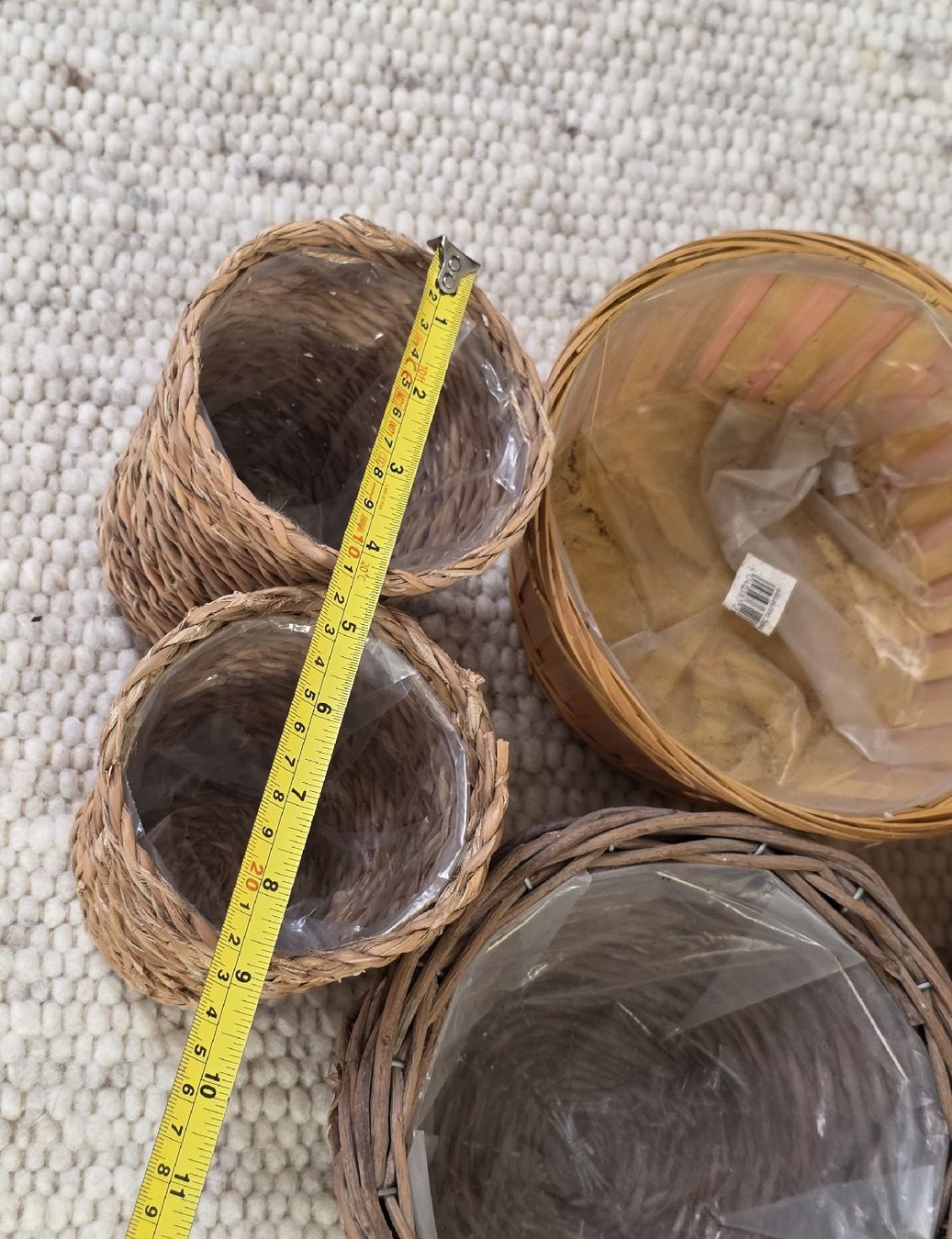 Blumentöpfe: 5er Set Deko-Körbchen – Gebraucht aus Rheinsulz von Gilea 4