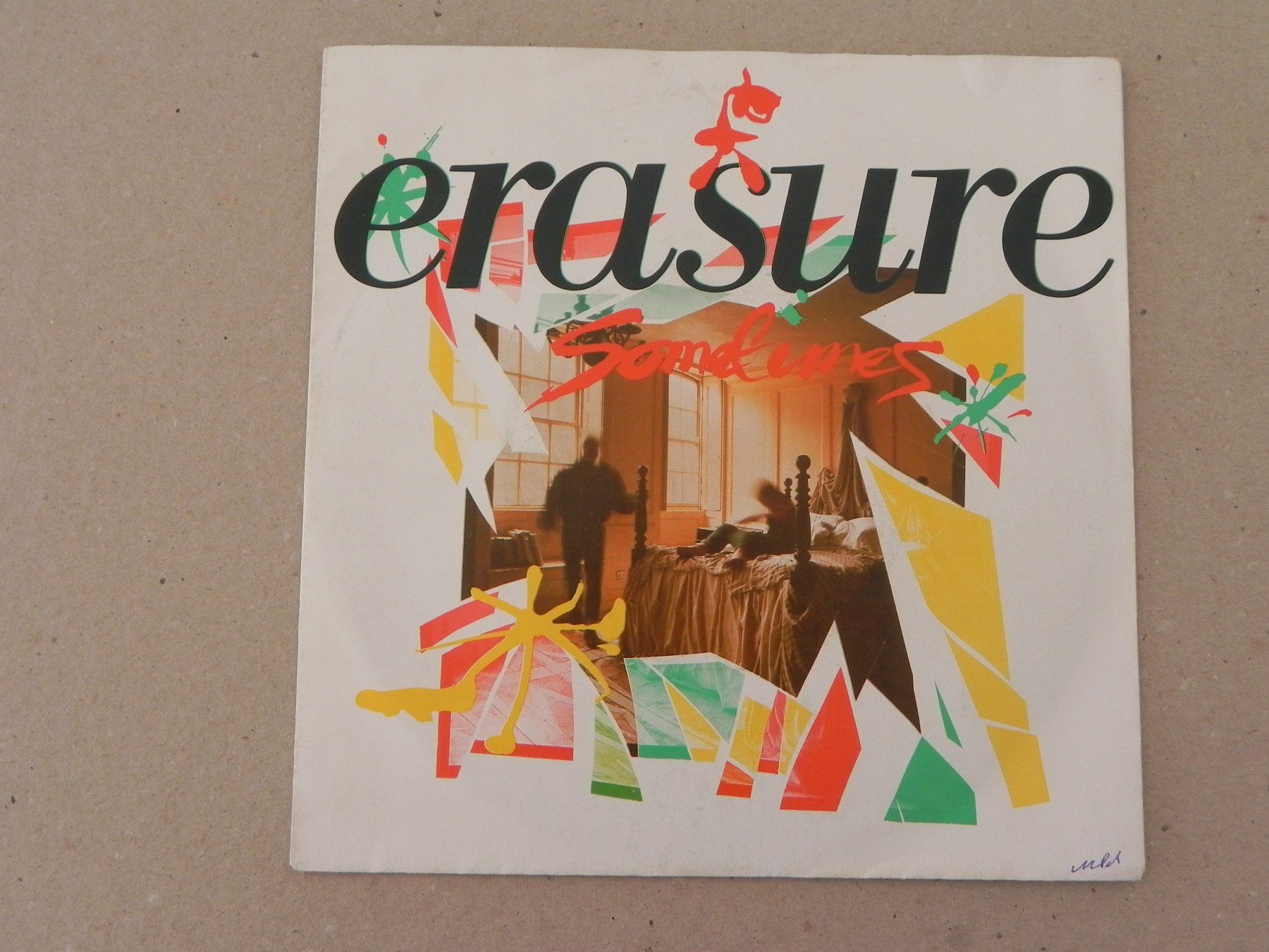 Dischi in vinile: Single Brit. Synthie Pop Dance Duo Erasure 1986 Sometimes – Usato da Siebnen venduto da krimsie