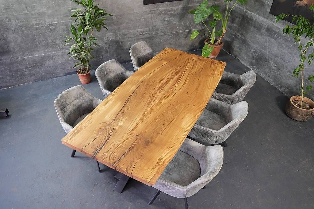 Tische: Eichen-Esstische aus Massivholz – Gebraucht aus Walchwil von Swissdesign_Haag 2