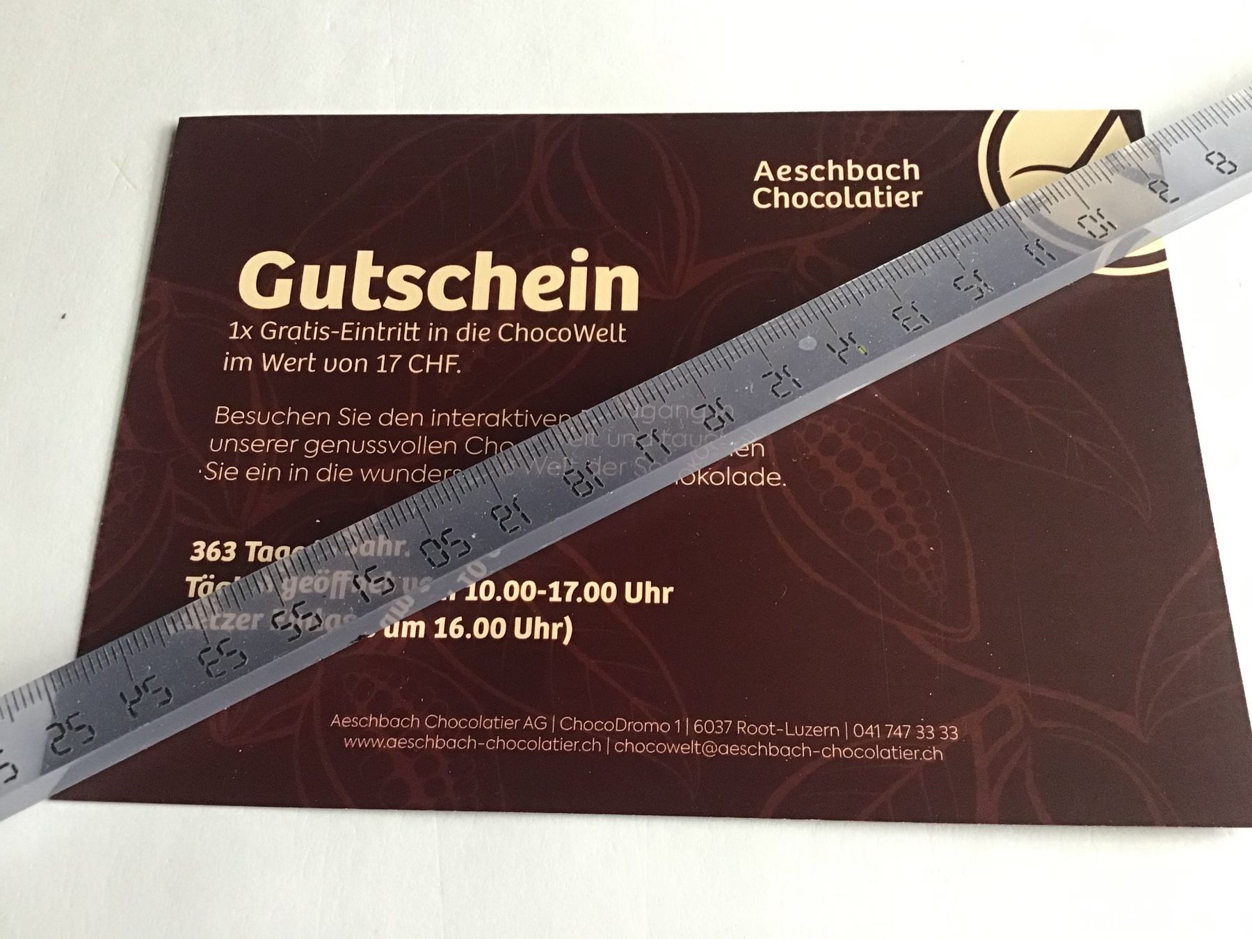 Buoni: Gutschein Gratis-Eintritt Aeschbach Coco Welt – Nuovo (secondo la descrizione) da Rüti ZH venduto da Phaeton10