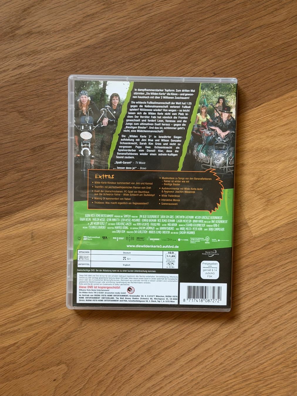 Tutti i DVDs: DVD - Die Wilden Kerle 3 – Usato da Sachseln venduto da eli.73 1