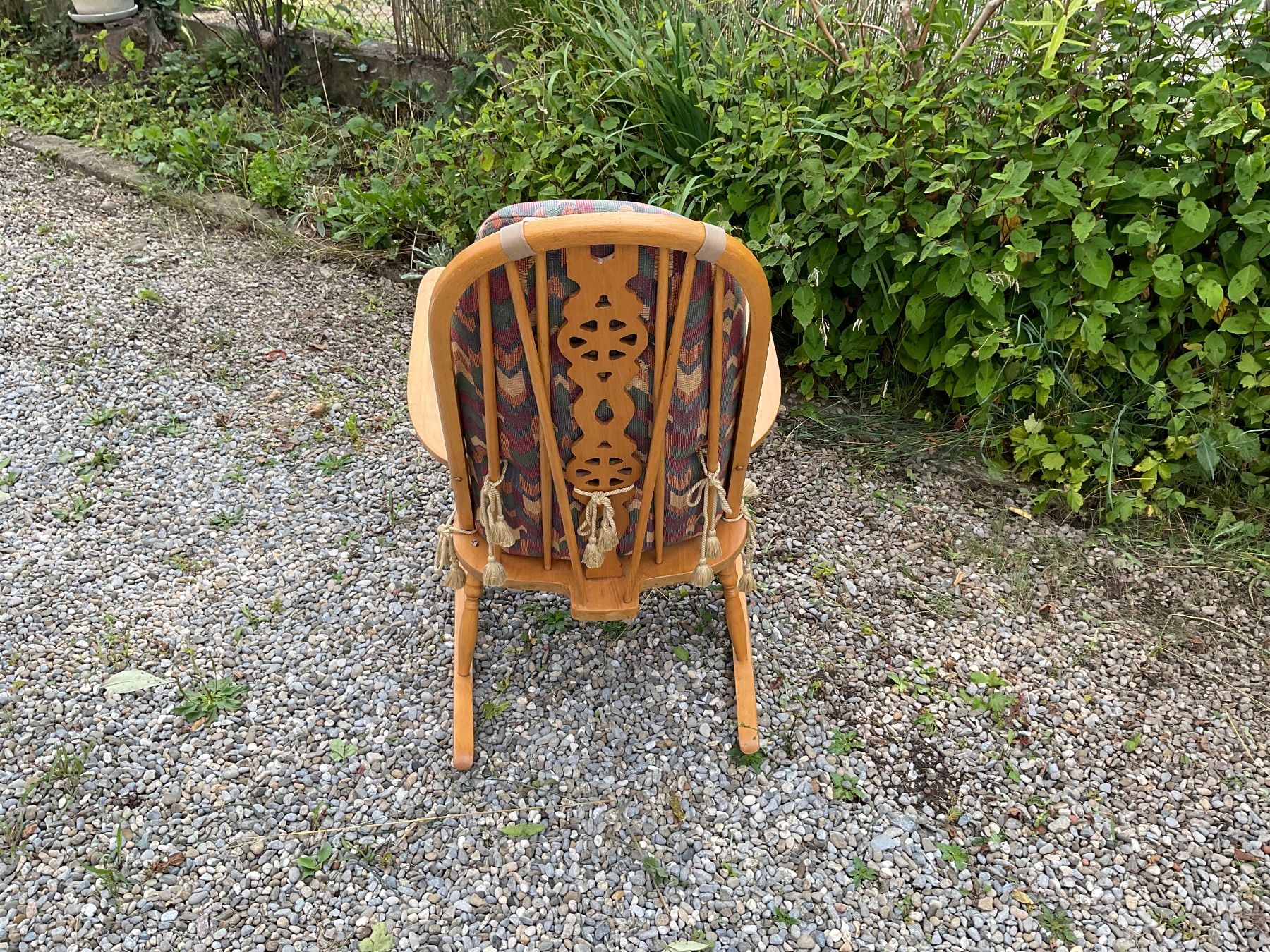 Sedie: Windsor Rocking Chair Schaukelstuhl – Usato da Aarau venduto da Ikebana03 8