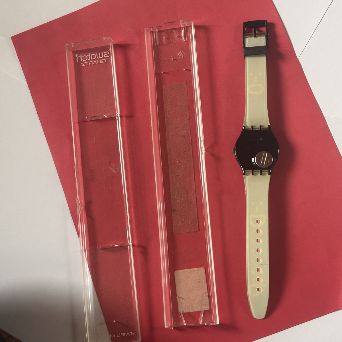 Swatch Orologi: Swatch Uhr, Chat, Hello There, sammlerstück – Nuovo (secondo la descrizione) da Laufen venduto da Bellavitaboom 8