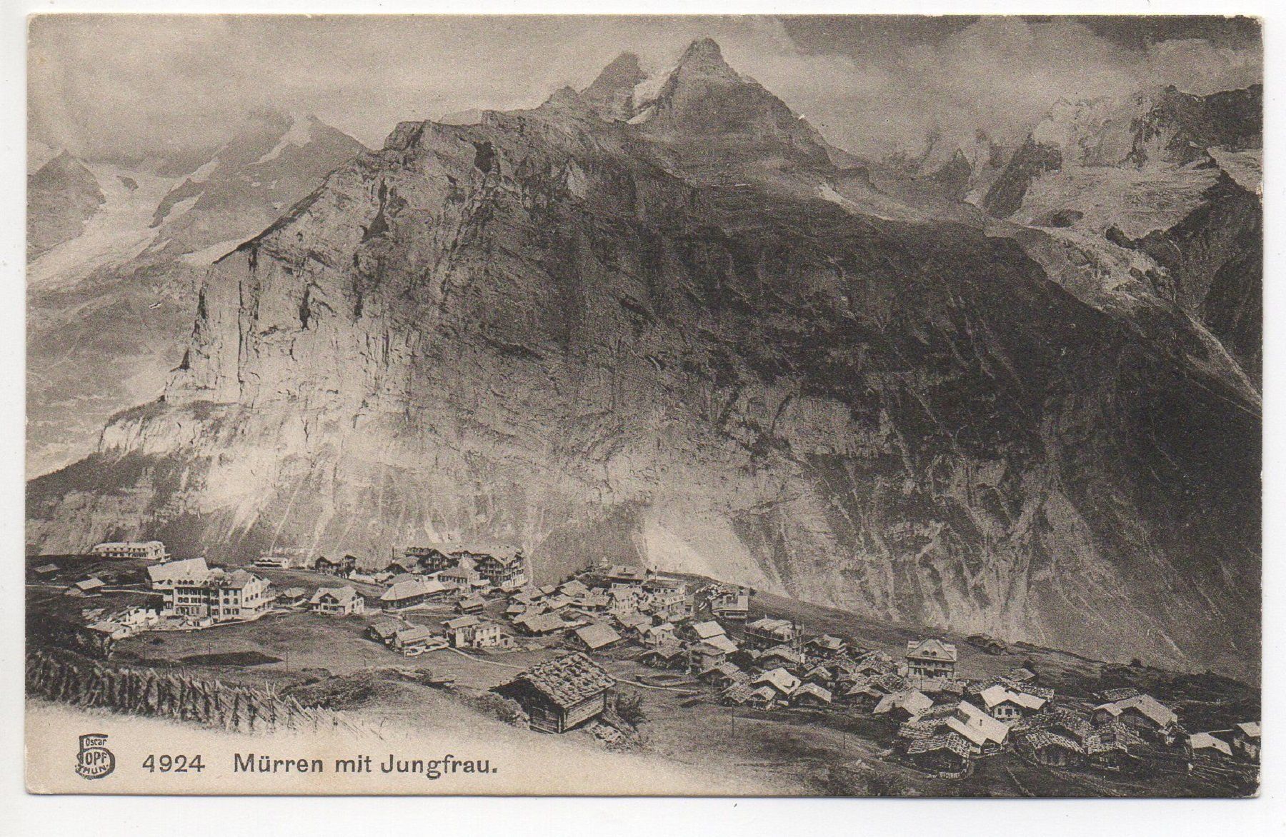 Ansichtskarten: MÜRREN mit Jungfrau – Neu (gemäss Beschreibung) aus Jona von philajona