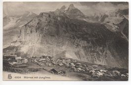 MÜRREN mit Jungfrau