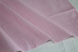 ***AUSVERKAUF*** Stoff Baumwolle rosa/weiss