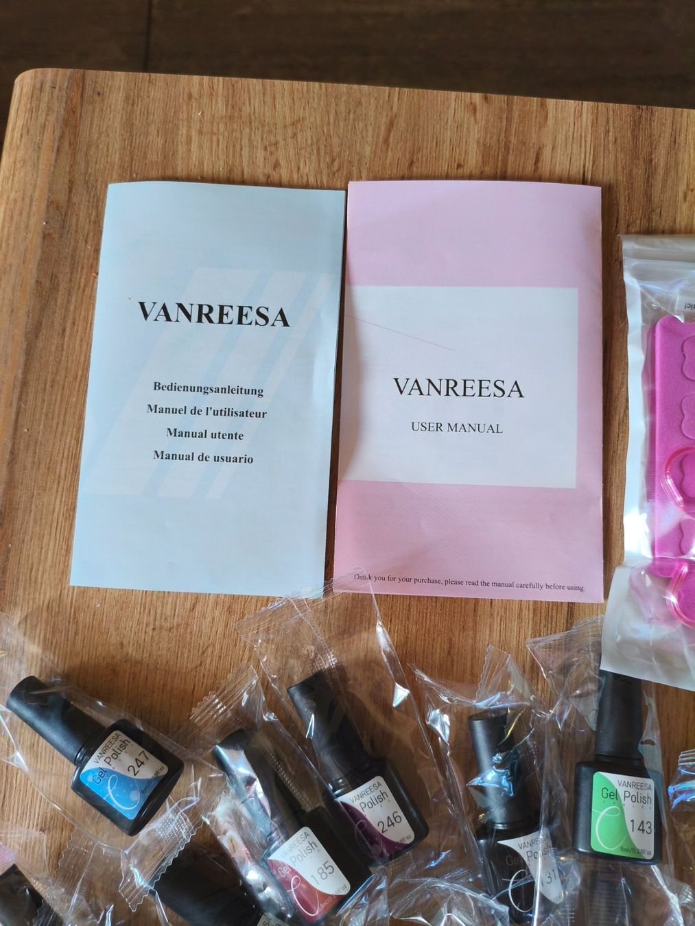 Unghie finte: VANREESA Nail Gel Set mit Lampe und Zubehör – Nuovo (secondo la descrizione) da Hägglingen venduto da BigJim1 4