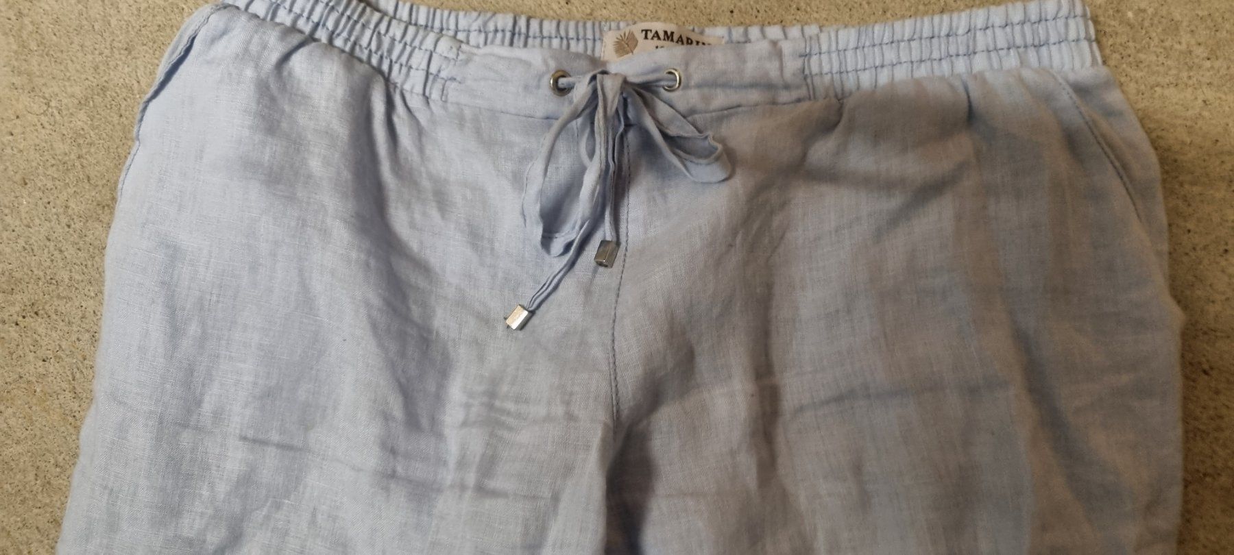 Pantaloni: Leinensommerhose Gr.S hellblau – Usato da Embrach venduto da Valday 1