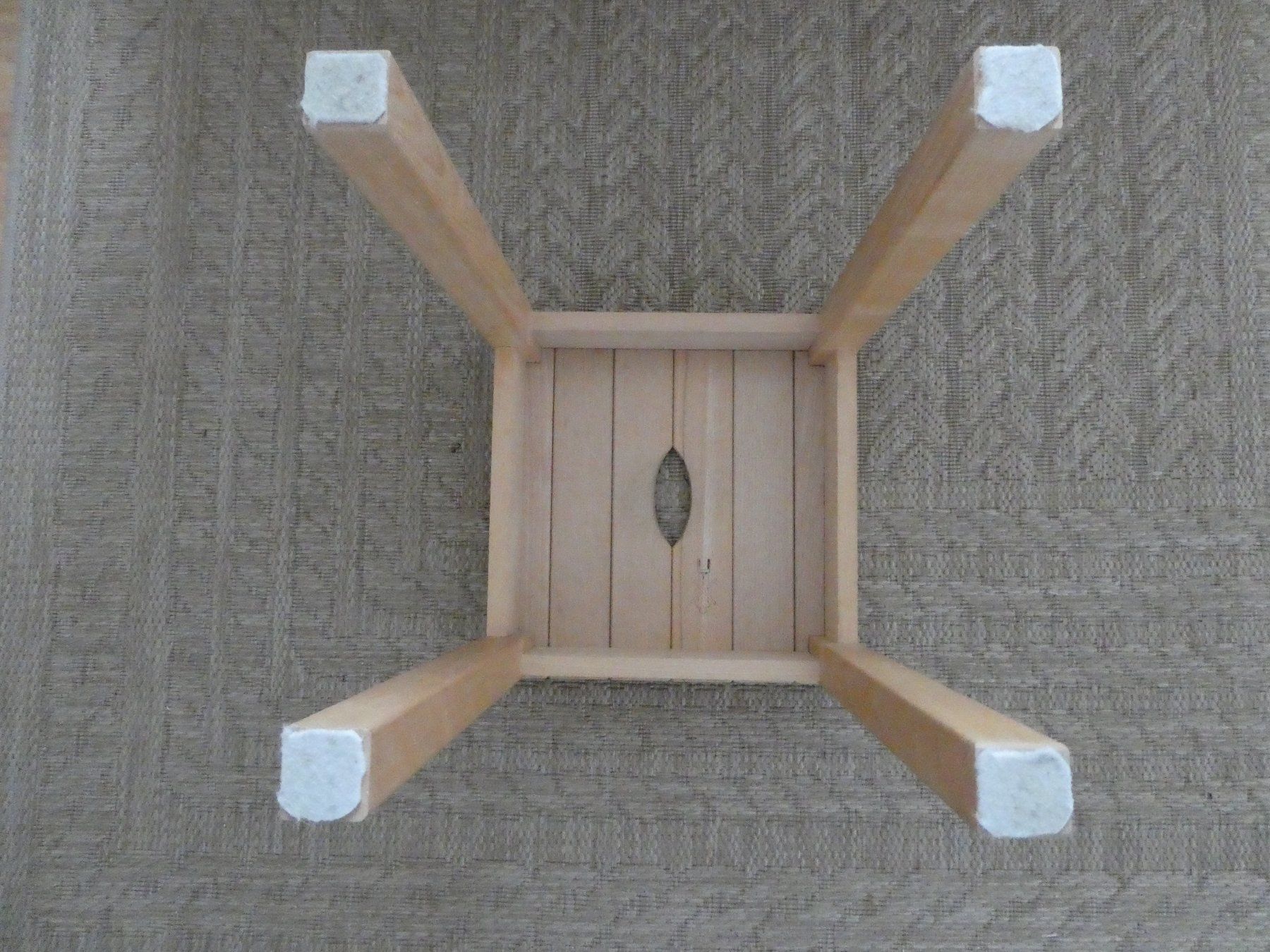 Micasa Sgabelli: HOLZ-TABURETT Hocker - Massiv Buche – Usato da Zürich venduto da ursinas-shop 3