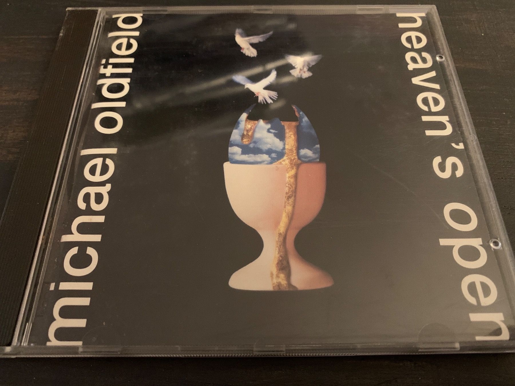 CD: Michael Oldfield - Heavens open (1991) – Usato da Dübendorf venduto da Troll_88