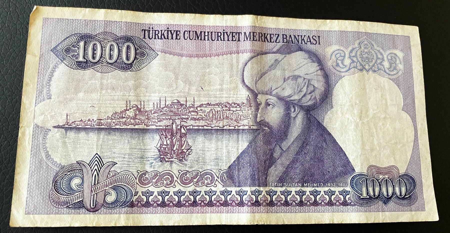 Banconote: Türkei 1000 Lirasi – Usato da Algetshausen venduto da Carrhard 1