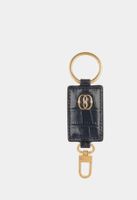 Bally - Key Holder Schlüsselanhänger Croco Leder
