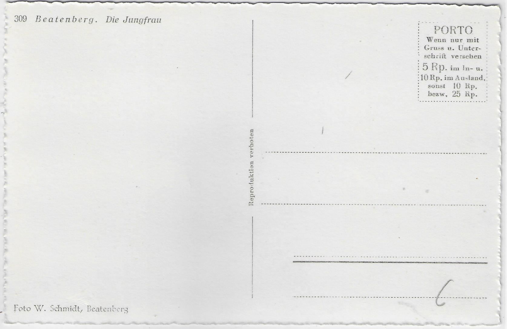 Cartes postales: Beatenberg - Bauernhaus, Chalet, – Antique à Ettingen par Kartenplanet 1