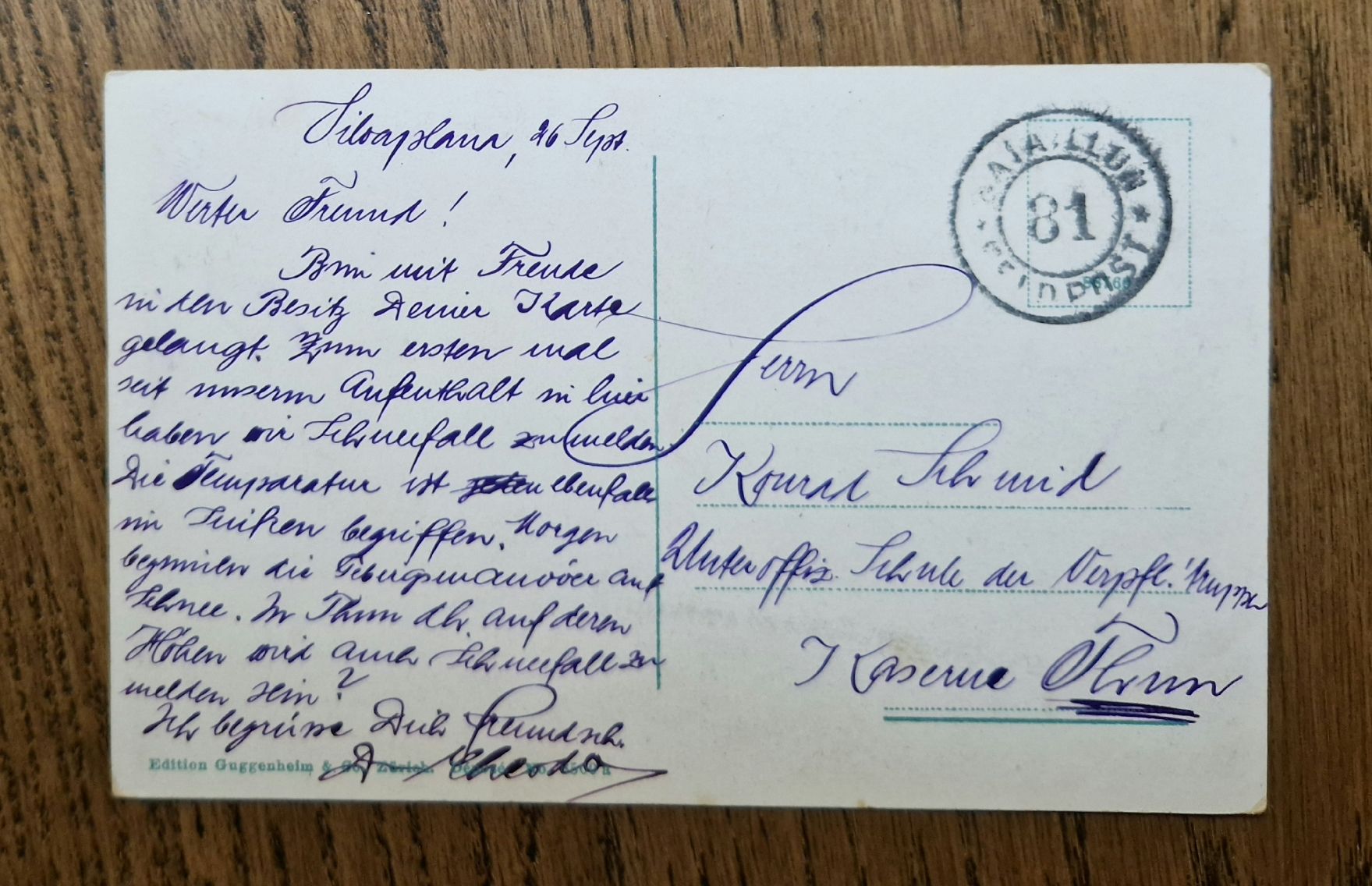 Cartoline postali: Silvaplana, Feldpost – Usato da Ebikon venduto da Donar50 1