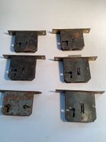 6 Einsteck-Schlösser verschiedene Grössen