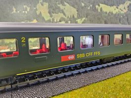 Roco 44324 _ SBB Schnellzugwagen _ Personenwagen _ OVP _ DC