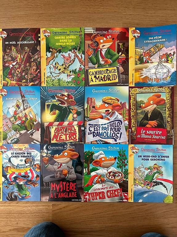 Libri: 12 Geronimo Stilton + 1 Geronimo Stilton Spécial – Usato da La Tour-de-Peilz venduto da serard