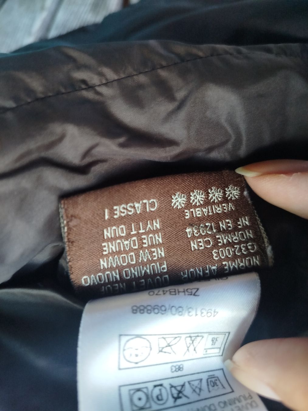 Moncler Gilet & Giacche: Moncler Padded Down Vest Brown Quilted Zip Pockets – Usato da Bassersdorf venduto da kro_7bf5 4