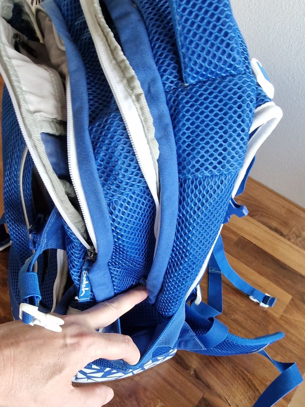 Satch Kindertaschen: Satch Pack Special Edition Aqua Meshy Schulrucksack – Gebraucht aus Romanshorn von Niceflyer 2