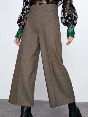 Zara Wide Leg Pants XS