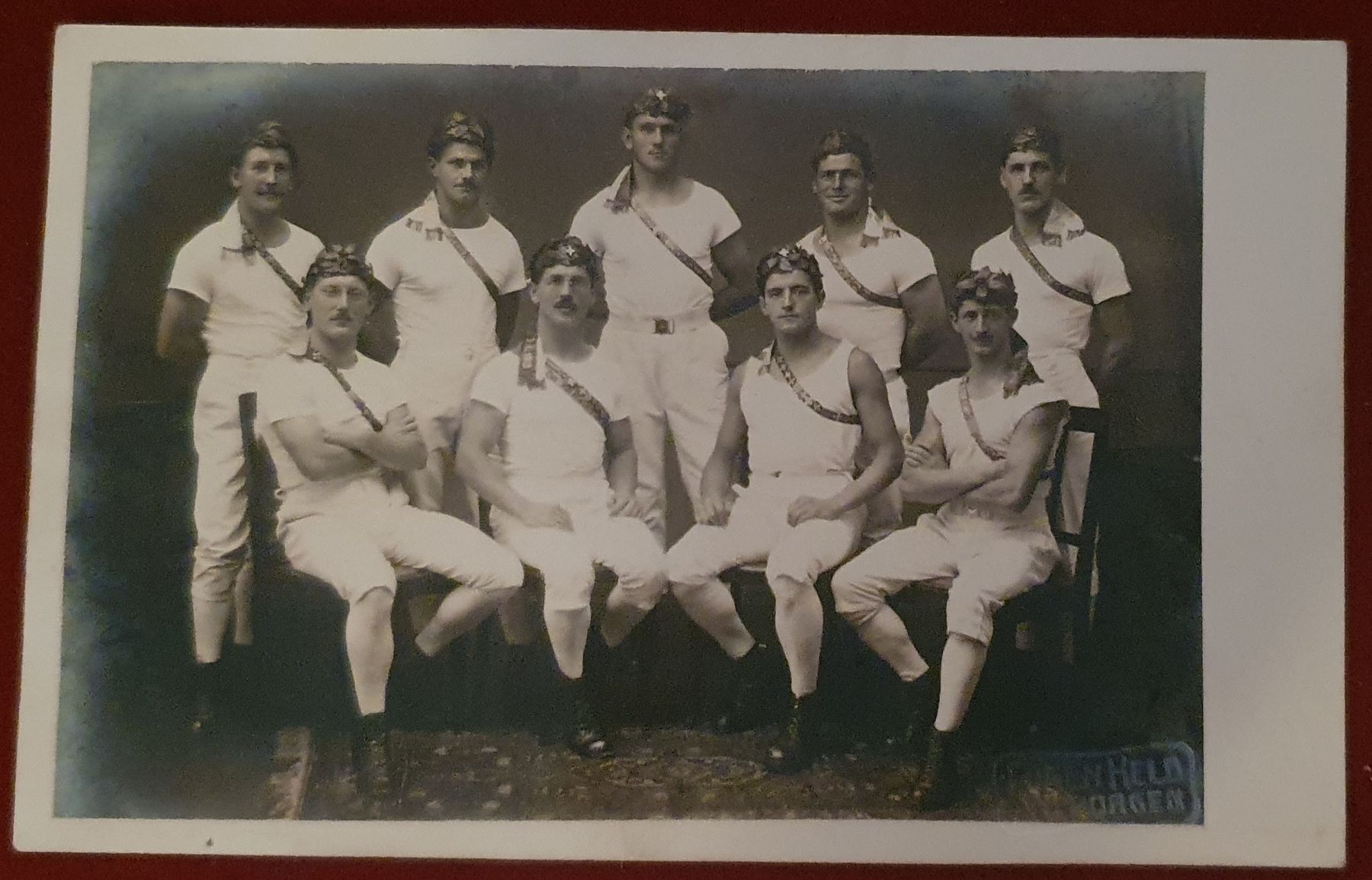 Ansichtskarten: 4 Ansichtskarten -Turnverein Horgen 1922, Jubiläum – Gebraucht aus Kreuzlingen von Rschweiz1 1