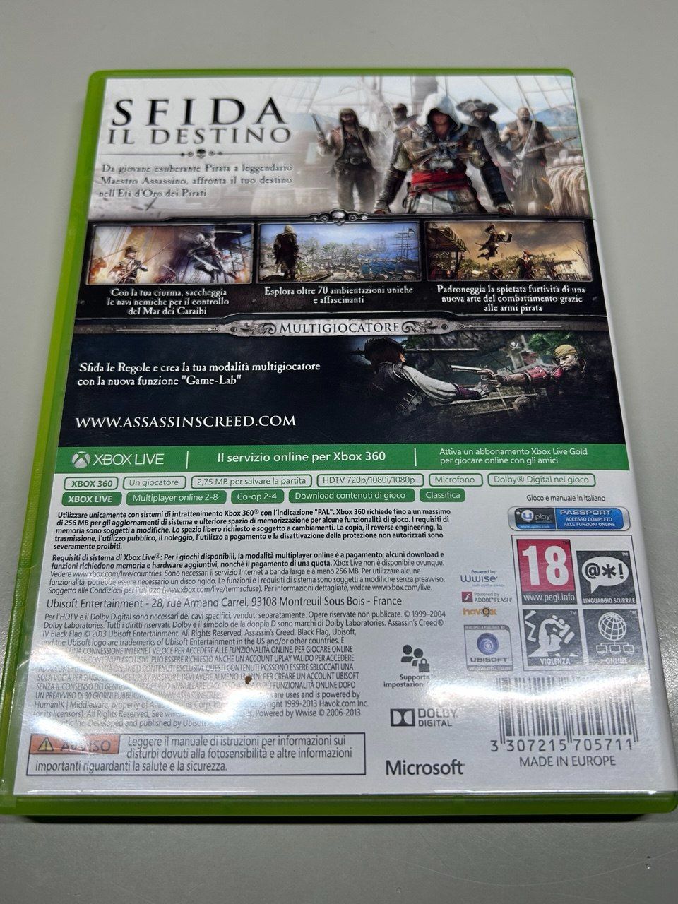 Microsoft Giochi: Assassin's Creed IV: Black Flag per Xbox 360 – Usato da Giubiasco venduto da LorisVale 3